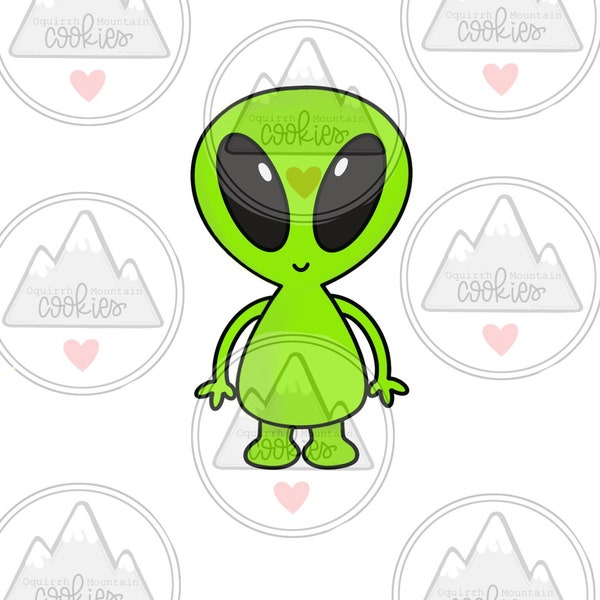 Alien cookie cutter