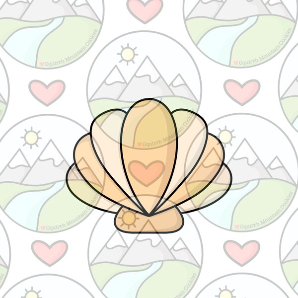 Shell Cookie Cutter Etsy
