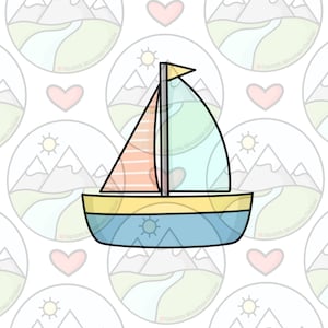 Boat Cookie Cutter