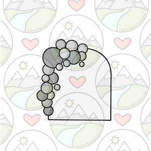 May include: A black and white illustration of a window with a row of gray and white bubbles rising up the left side.