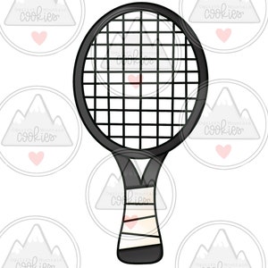 Tennis racket Cookie Cutter