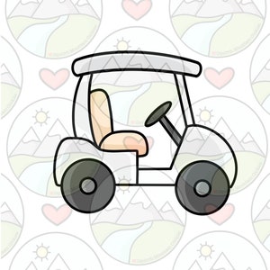 Golf cart Cookie Cutter