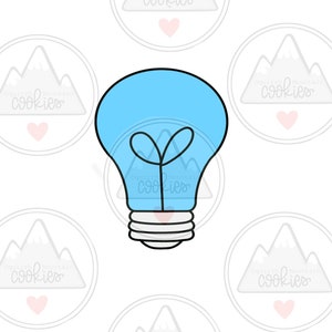 Light Bulb Cookie Cutter