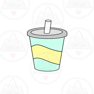 Drink cookie cutter