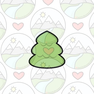 Tree cookie cutter