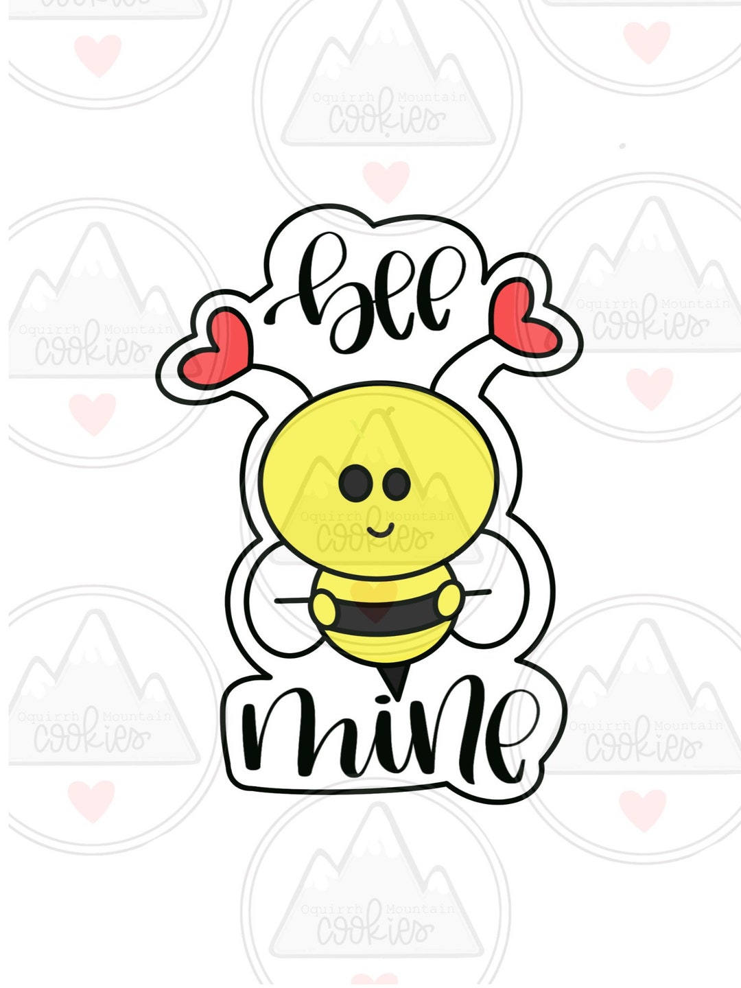 Bee Mine Cookie Cutter - Etsy