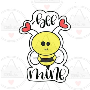 Bee Mine Cookie Cutter
