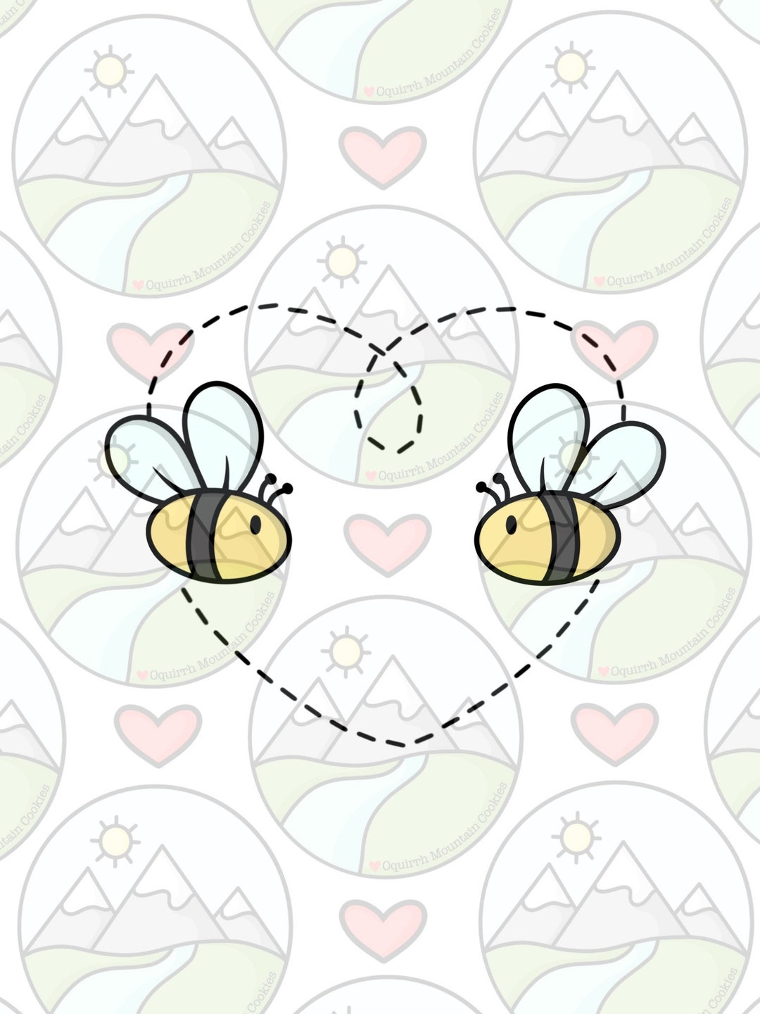 Bee Heart Cookie Cutter - Etsy