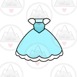 Girl dress Cookie Cutter