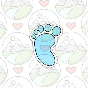 Foot Cookie Cutter