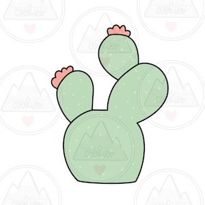 Cactus cookie cutter