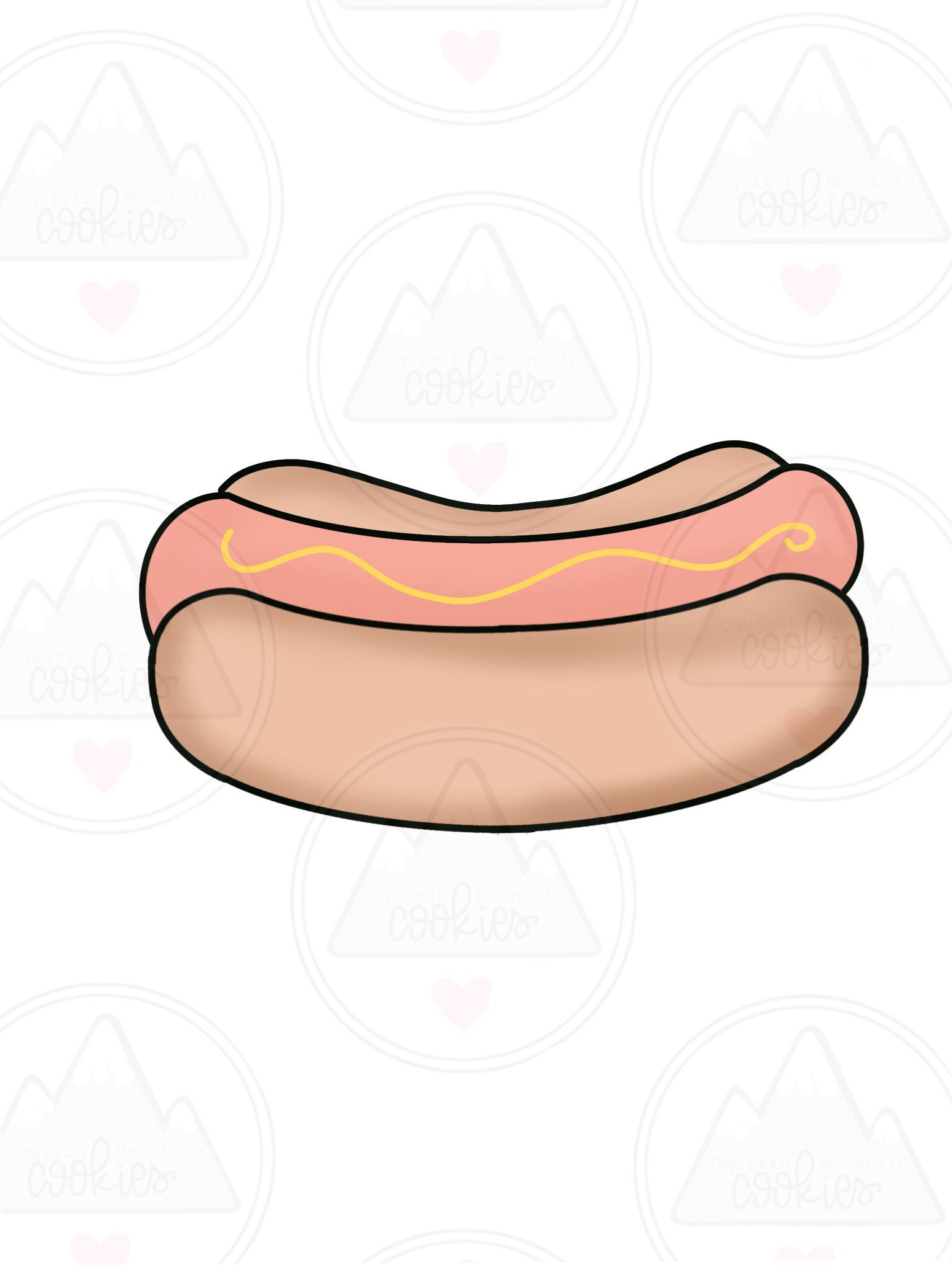Hotdog Cookie Cutter
