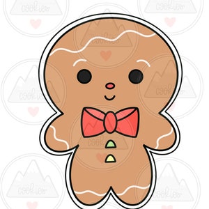 Gingerbread man Cookie Cutter