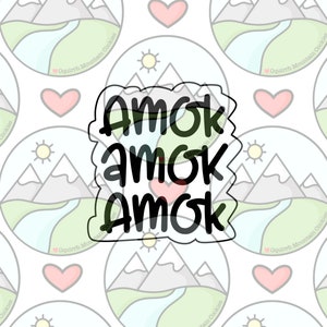 Amok amok amok Cookie Cutter