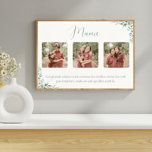 Mom/Grandma Gift - Mother&#39;s Day - Grandmother&#39;s Day Photo Poster - Personalized Quote Poster