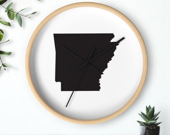 Arkansas Wall Clock