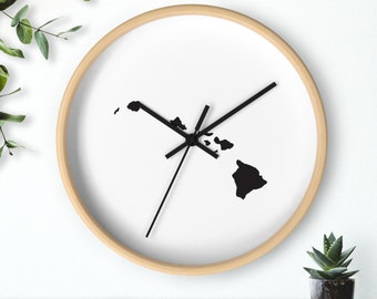 Hawaii Wall Clock