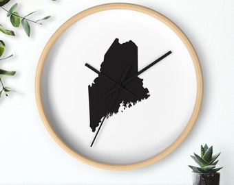 Maine Wall Clock