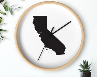 Horloge murale californienne