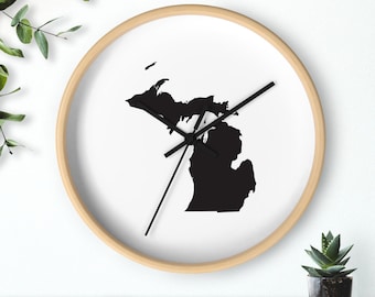 Michigan Wall Clock