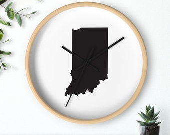 Horloge murale Indiana