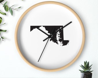 Maryland Wall Clock