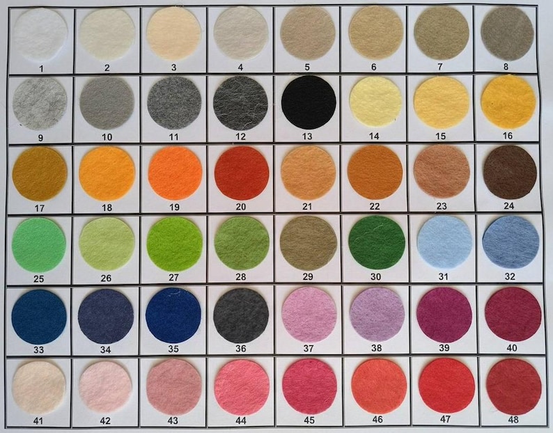color chart / color cartela