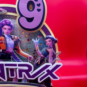Huntrix- Cake Topper Shaker - Etsy