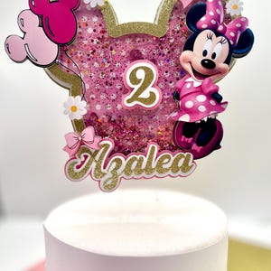 Minnie Mouse  Cake Topper