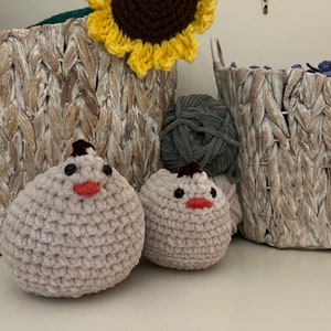 Crochet Chicken couple