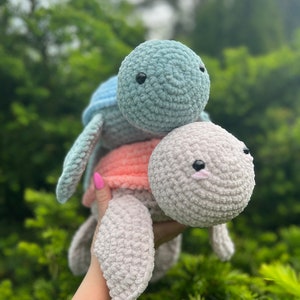 Tartaruga marina all'uncinetto