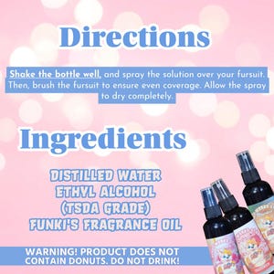 Funki's Donut Fursuit Spray image 6