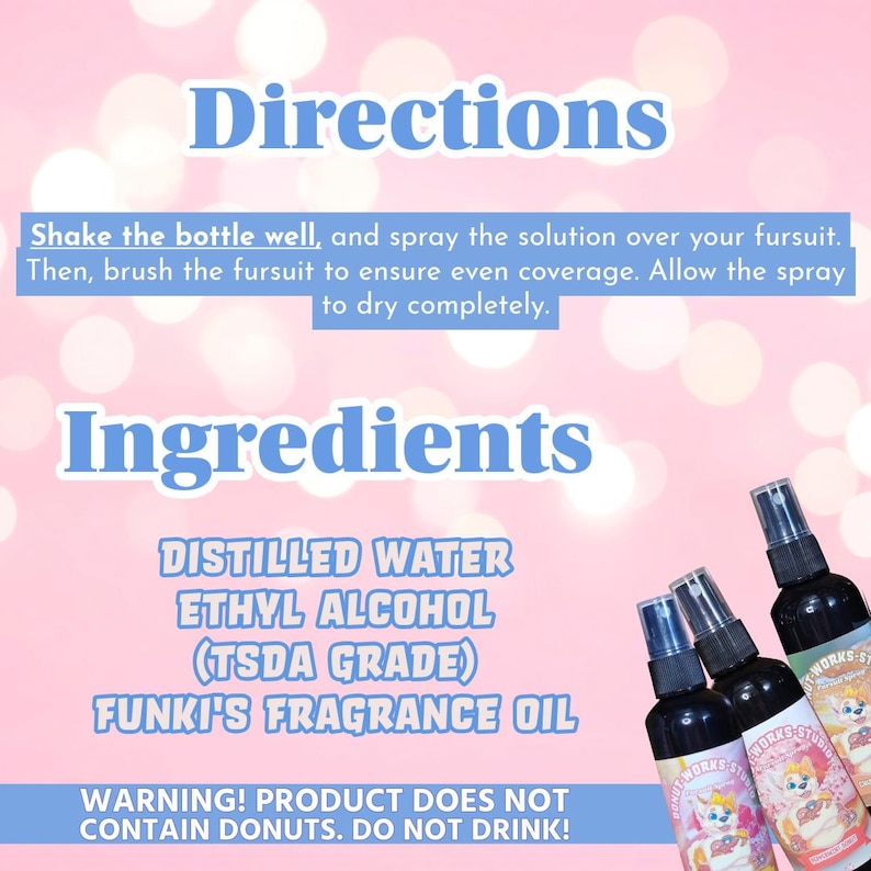 Funki's Donut Fursuit Spray image 6
