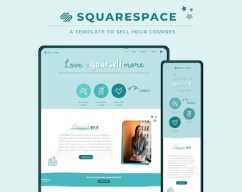 Sell Courses or Webinars on Squarespace – Template with Instant Sign-Up