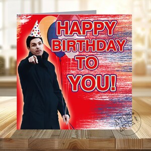 Cartão de aniversário do Arsenal de Mikel Arteta - "Parabéns a você!/Feliz aniversário" - Vários designs de cartão