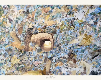 TURN by Joe Kollart - Collage Art - A3 Print on Giclée satin fine art paper