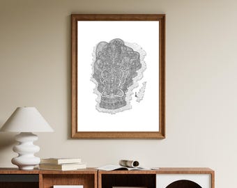Living Cities - Illustration Art - A3 Print