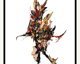 SENSE - Collage Art - A3 Print