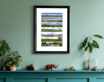 Northumberland Wilds - Scenic Panoramic Photography - A3 Print