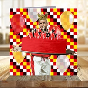 Le roi Cantona ! - Carte de joyeux anniversaire Eric Cantona Man Utd, plusieurs modèles de cartes