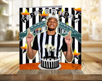 Joelinton - Newcastle United Happy Birthday Card