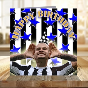 Bruno Guimaraes - Carte de joyeux anniversaire Newcastle United