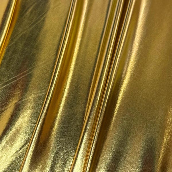 Gold Metallic Foil Lame