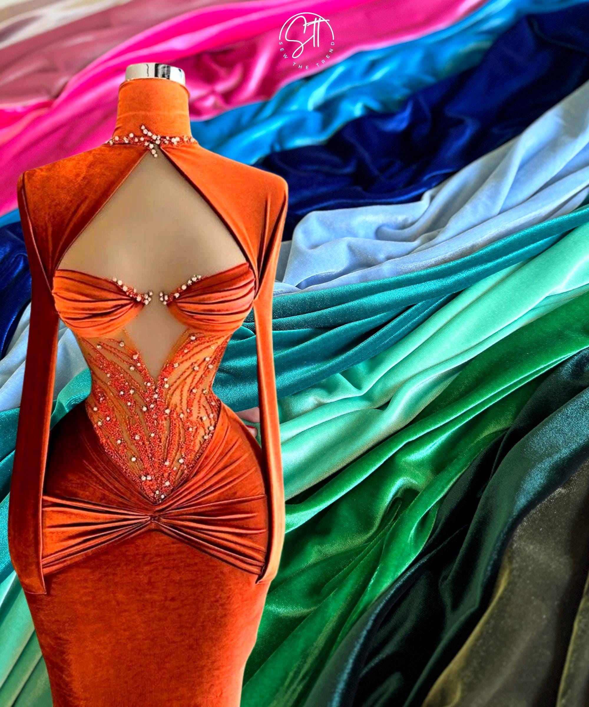 Custom Velvet Dress - Etsy Custom Velvet Dress - Etsy