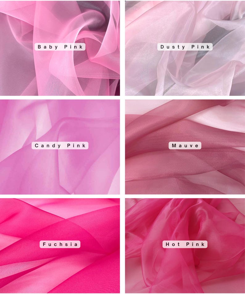 pink organza, pink soft tulle fabric, baby pink organza fabric, dusty pink organza fabric, soft tulle fabric