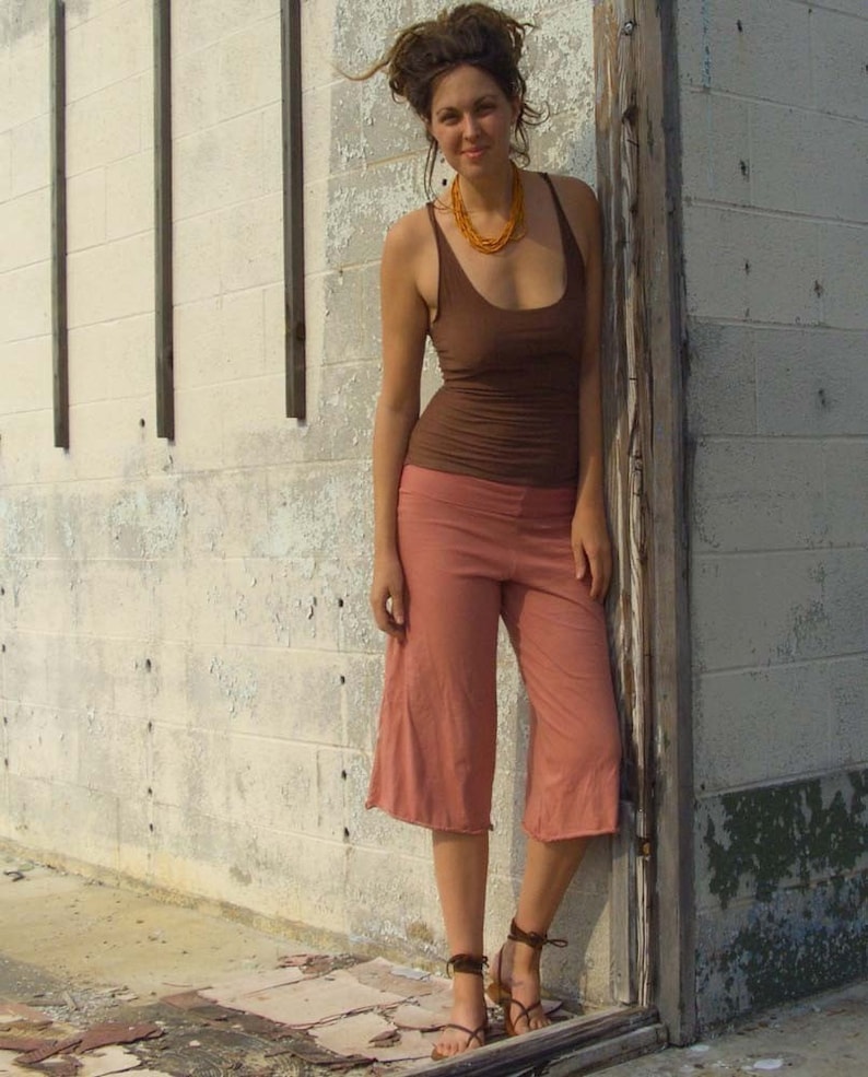 ORGANIC Simplicity Gaucho (light hemp\/organic cotton knit) - organic shorts