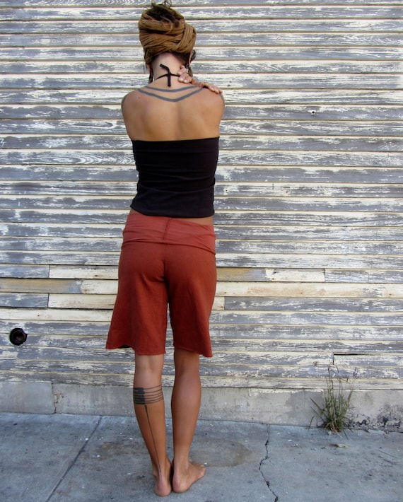 Cotton knit deals bermuda shorts