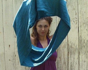 Organic Scarf - GREAT GIFT - My Everything ( LIGHT Hemp/Organic Cotton Knit )