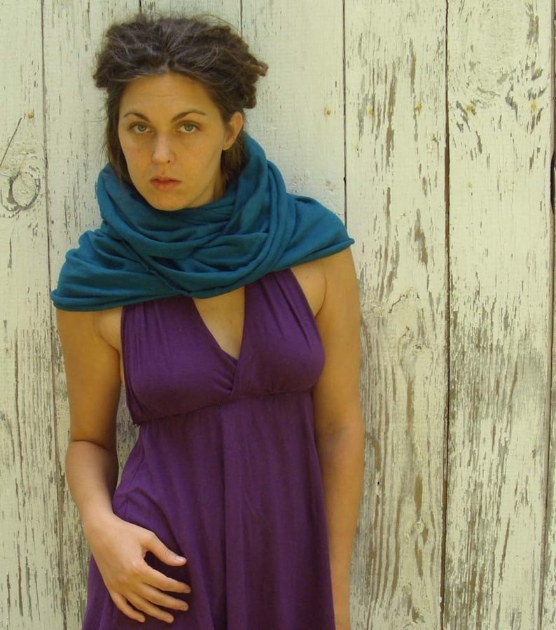 Organic Scarf GREAT GIFT My Everything LIGHT Hemp/Organic Cotton Knit image 4