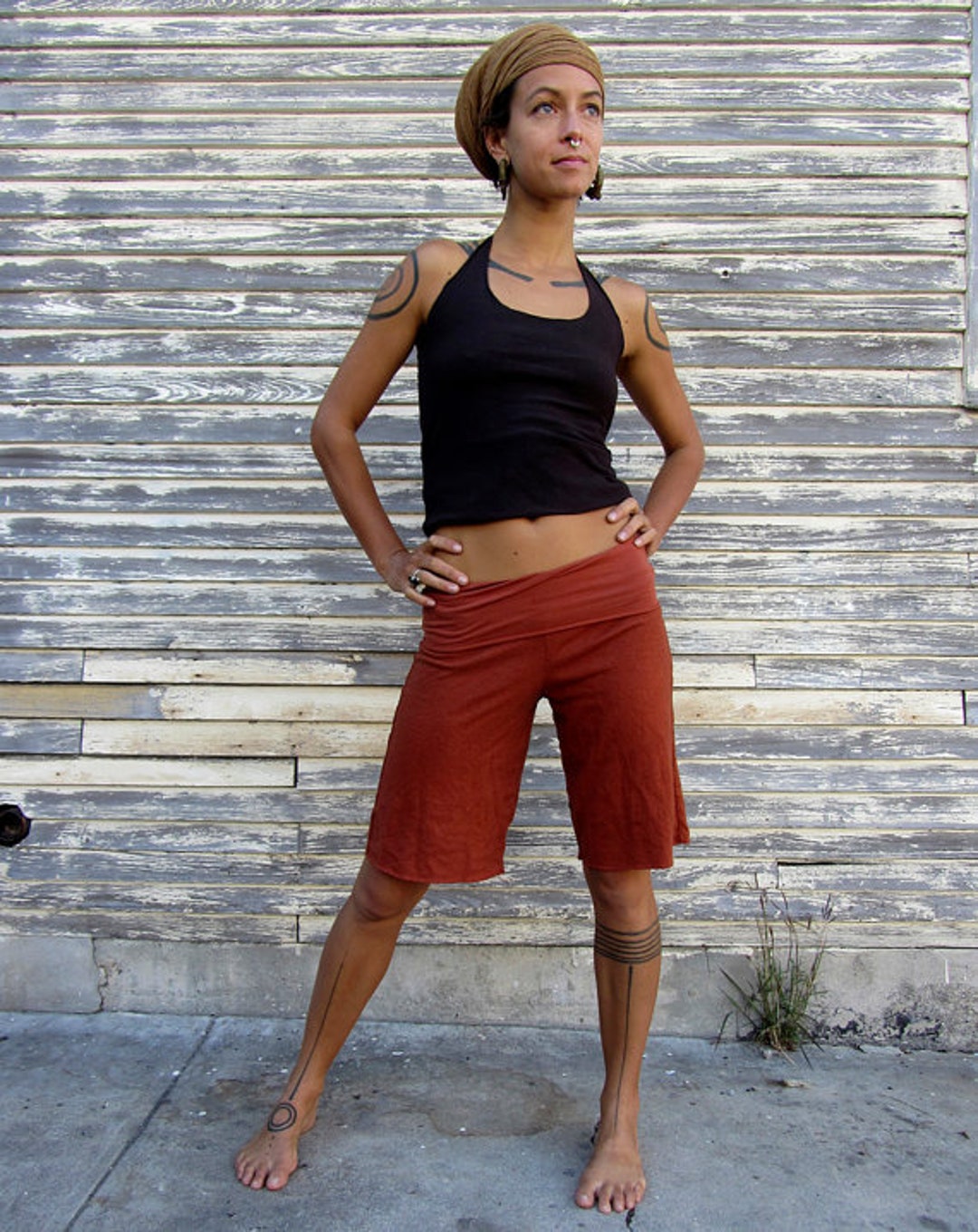 ORGANIC Simplicity Bermuda Shorts - ( LIGHT Hemp/organic